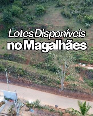 Lotes disponíveis no Bairro Magalhães – Rio Vermelho/MG